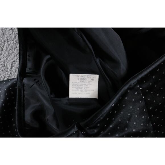 Vintage Jessica McClintock Dress Womens Xs Small Polka Dot Strapless Tule - Picture 6 of 7